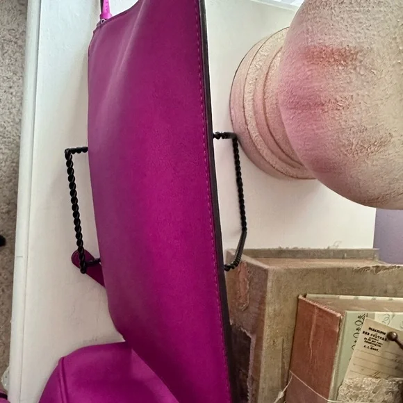 Christian Dior Diorissimo Pink 2 way Shoulder Bag  Silver Hardware - Picture 6 of 16